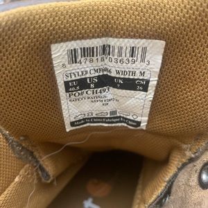 Carhartt workboots Size 8
